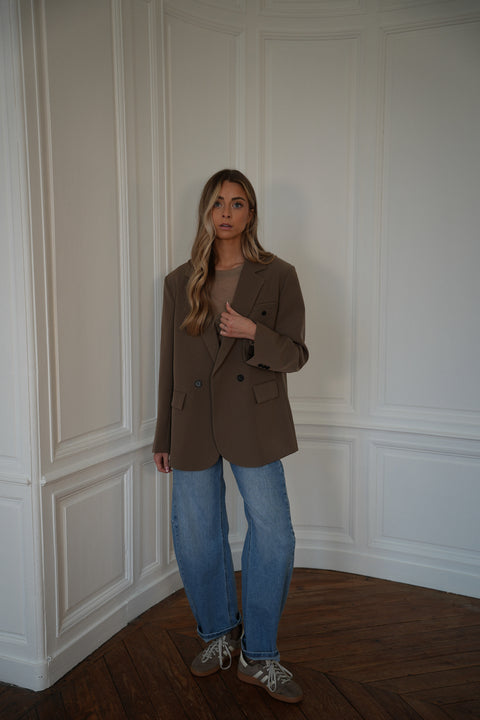 Andrew kaki - Veste blazer