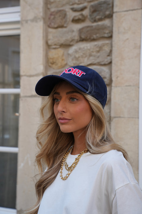 Roby marine - Casquette brodée