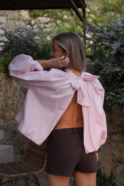 Lorena rose - Blouse dos nu