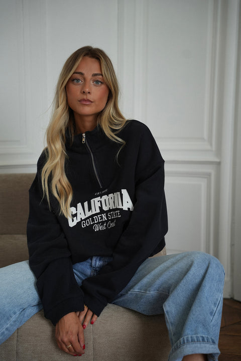 California marine - Sweat-shirt zippé