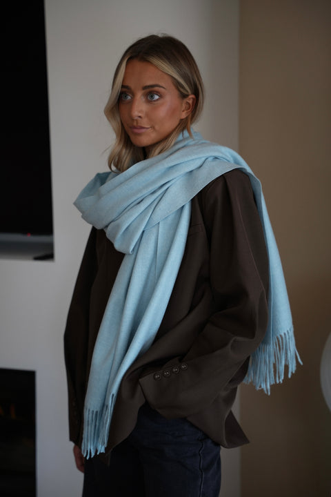 Capucine bleue - Écharpe douce