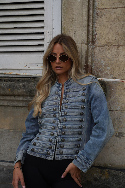 Ynes bleue - Veste en jean
