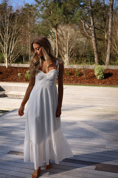 Carlotta blanche - Robe longue