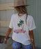 Leane blanc - T-shirt imprimé