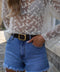 Dani chocolat - Ceinture cuir