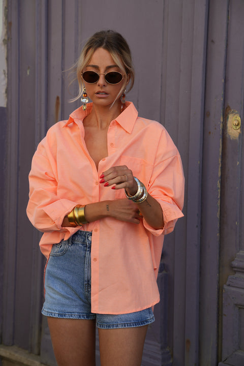 Charlie orange - Chemise ample