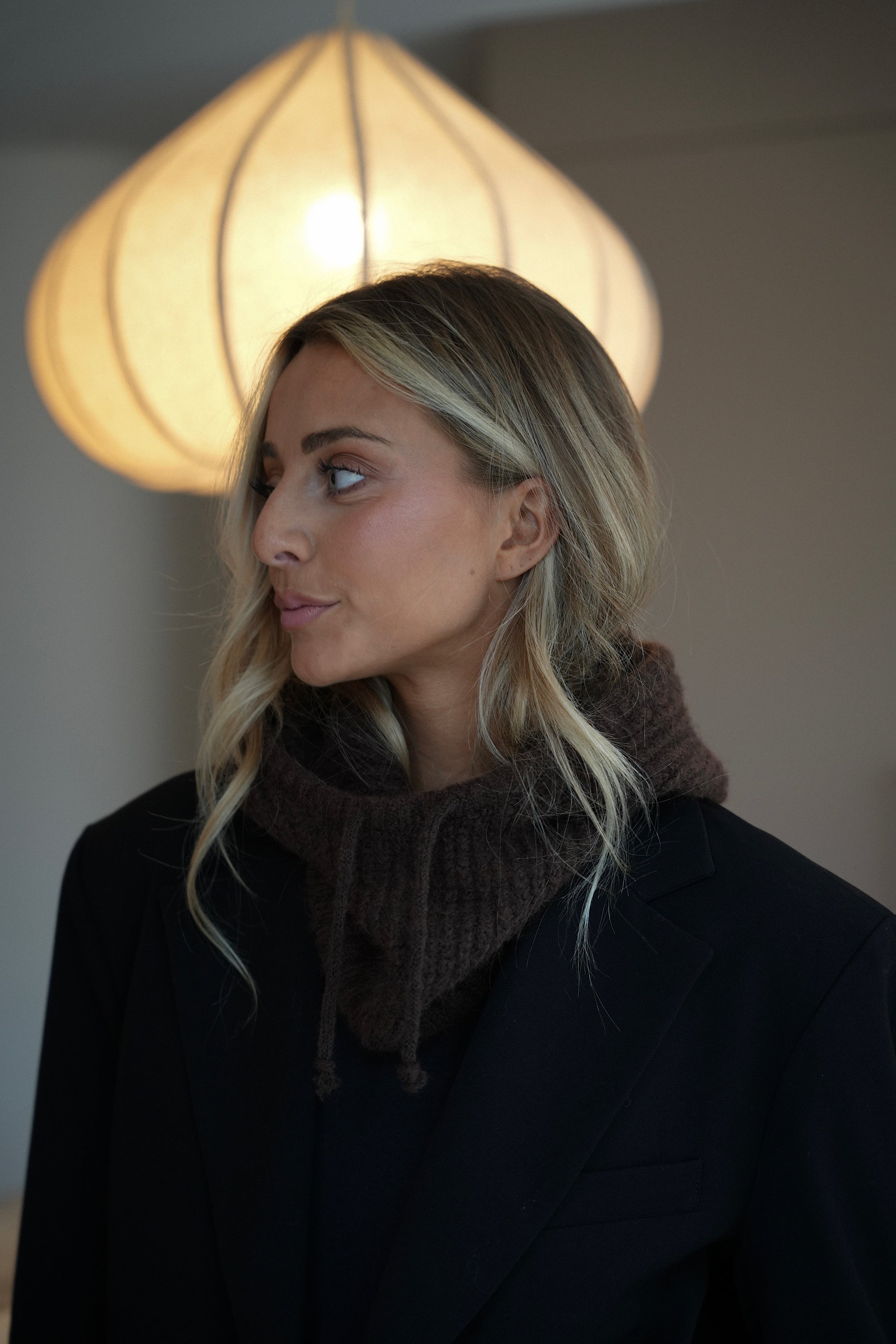 Milie chocolat - Cagoule douce