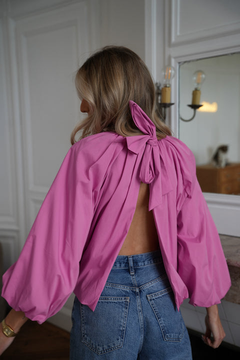 Lorena rose - Blouse dos nu