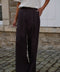 Meryam prune - Pantalon ample