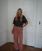 Achille saumon - Pantalon droit