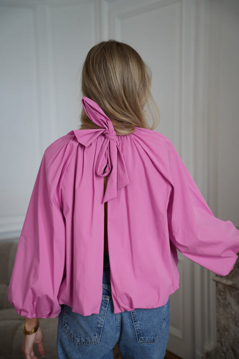 Lorena rose - Blouse dos nu