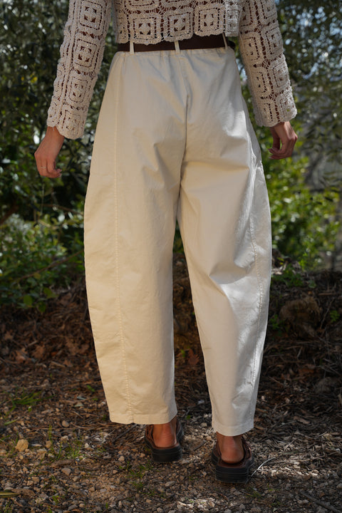 Jay crème - Pantalon ballon