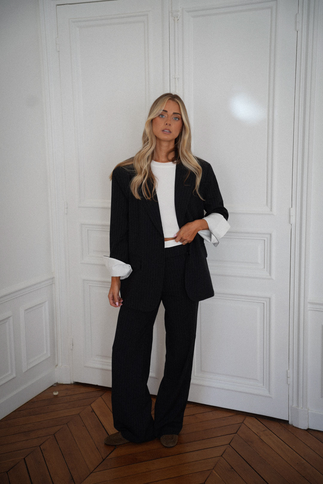 Ingrid noire - Veste blazer
