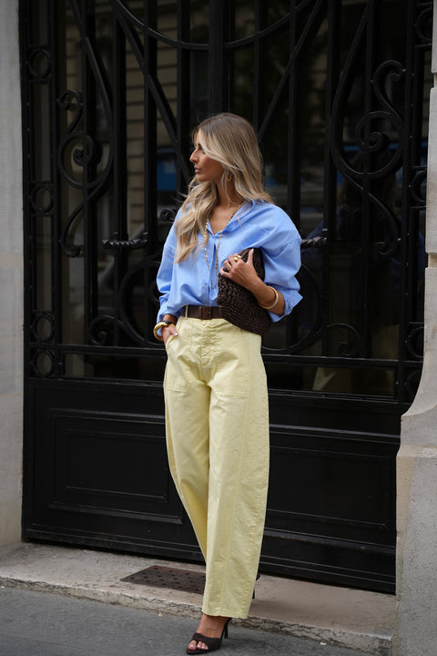 Jay jaune - Pantalon ballon