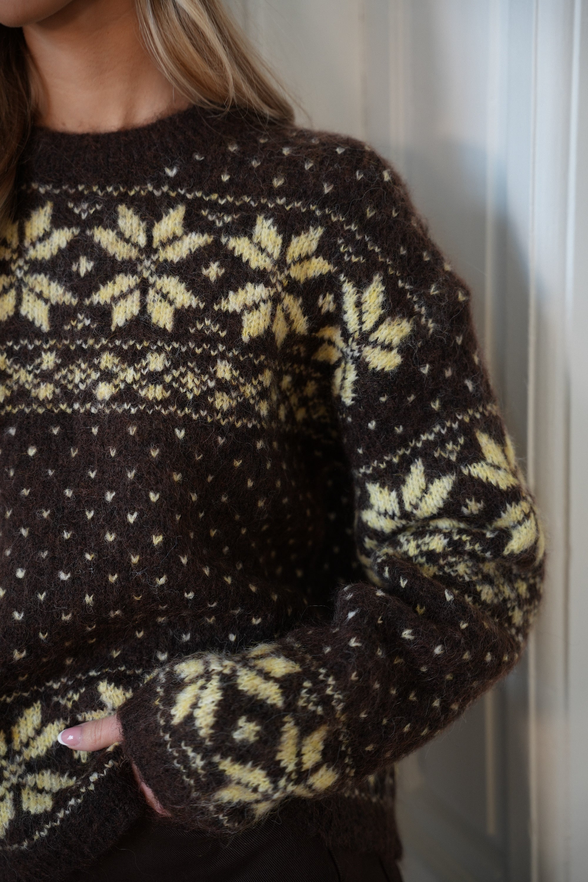 Teddy chocolat - Pull doux