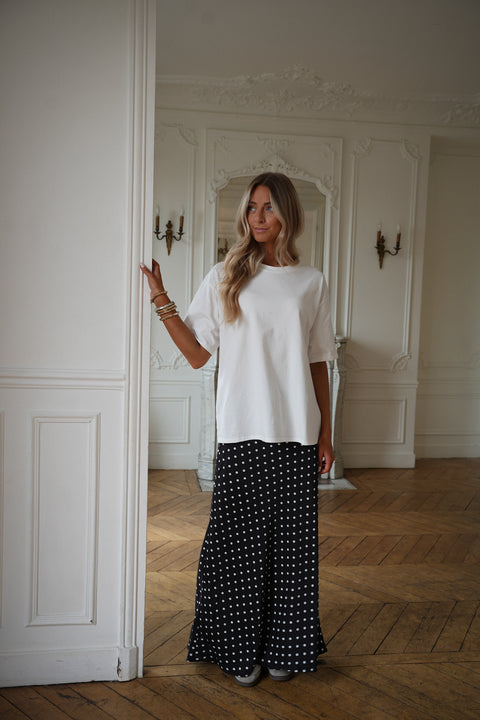 Soline blanc - T-shirt ample