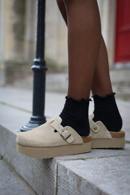 Finlay taupes - Mules