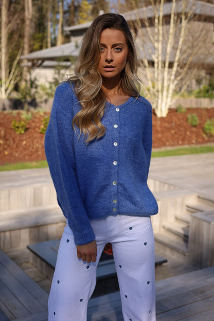 Catrina bleu - Gilet ample