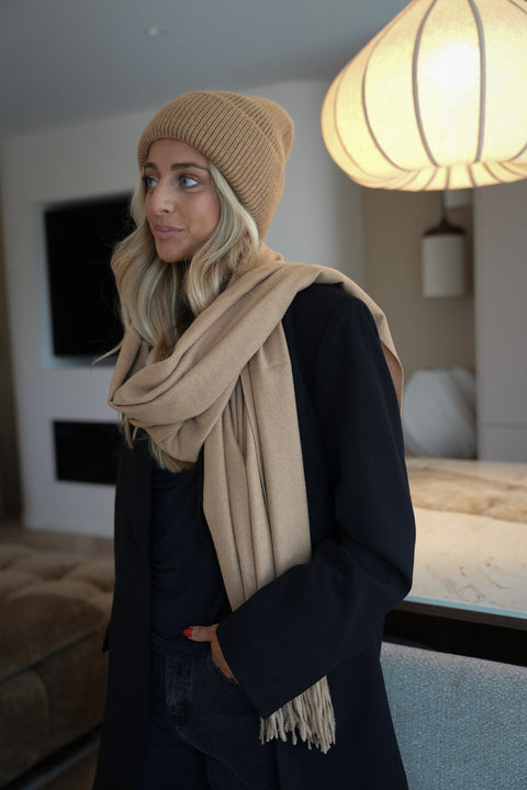 Aveline camel - Bonnet doux