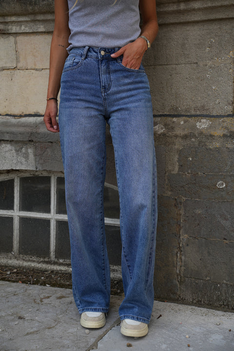 Alli bleu - Jean droit
