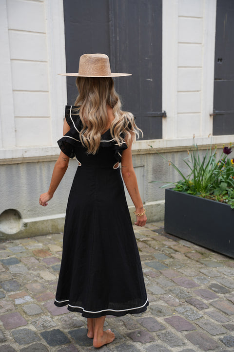 Unna noire - Robe longue