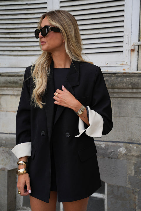 Loly noire - Veste blazer
