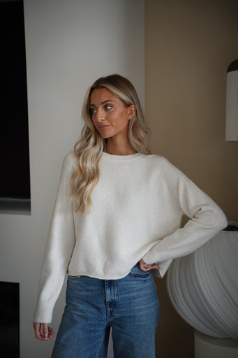 Juliane écru - Pull doux