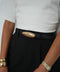 Montana noire - Ceinture cuir