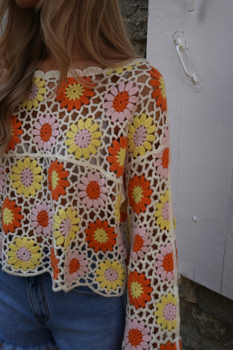 Zila coloré - Blouse crochet