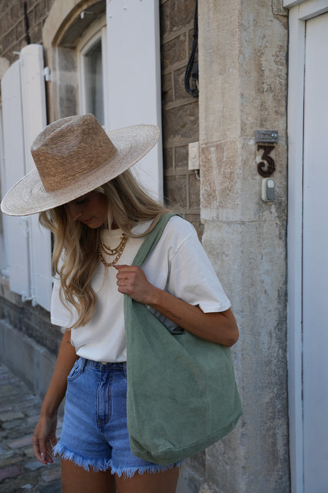 Nita vert d’eau - Sac en cuir