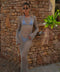 Sintia dorée - Robe lurex