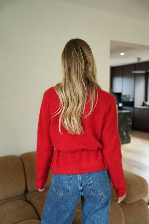 Soho rouge - Gilet doux