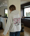 Léo gris - Sweat-shirt brodé