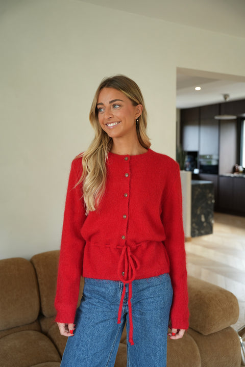 Soho rouge - Gilet doux