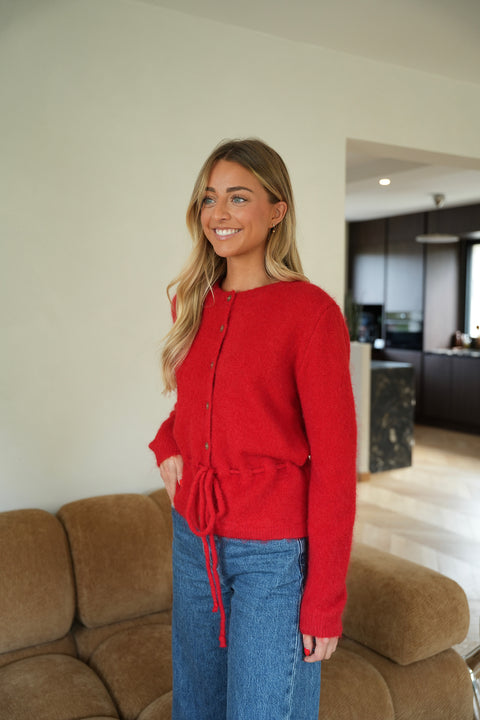 Soho rouge - Gilet doux