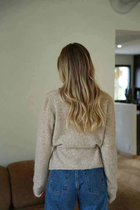 Soho beige - Gilet doux