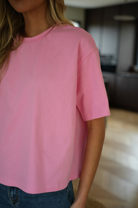 Lias rose - T-shirt basique