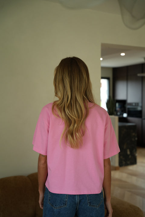 Lias rose - T-shirt basique