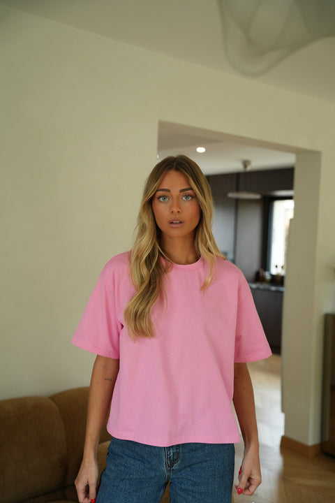 Lias rose - T-shirt basique
