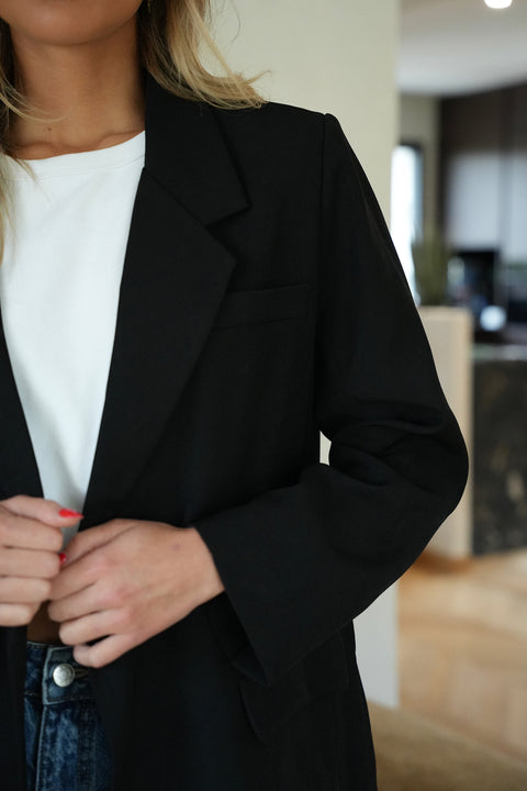 Léonie noire - Veste blazer