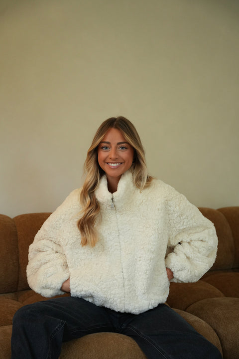 Samanta écrue - Veste polaire