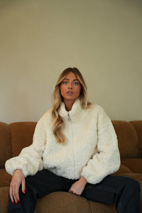 Samanta écrue - Veste polaire