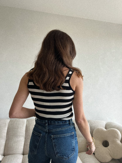Agnès marine - Top maille